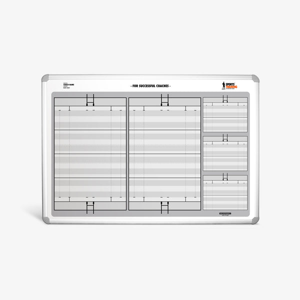 Dressing Room Board Rugby — Tactical boards for sport coaches — SportsTraining